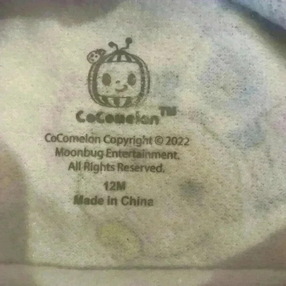 Cocomelon Toddler Boy Fleece Hoodie 12 Months. - Picture 7 of 10